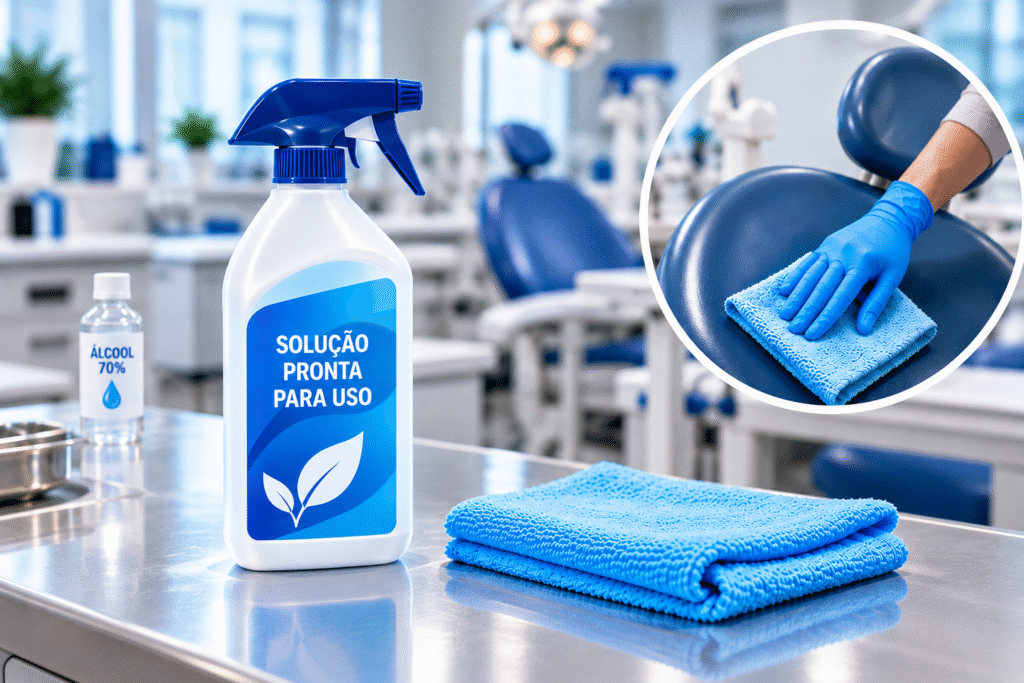 Soluções prontas para uso vêm substituindo o álcool 70%
